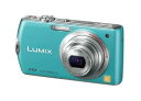 【中古】パナソニック デジタルカメラ LUMIX FX70 フローラルブルー DMC-FX70-A