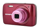 【中古】OLYMPUS デジタルカメラ VH-210 レッド 1400万画素 光学5倍ズーム DIS ハイビジョンムービー 3.0型LCD 広角26mm 3Dフォト機能 VH-210 RED(2)