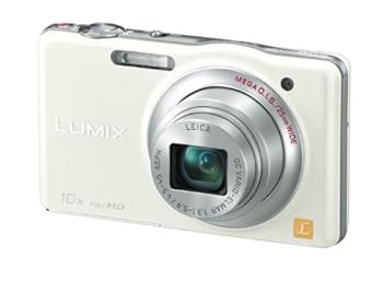【中古】パナソニック デジタルカメラ ルミックスSZ7 光学10倍ホワイト DMC-SZ7-W