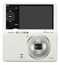 【中古】CASIO デジタルカメラ EXILIM EX-ZR70WE 「自分撮りチルト液晶」 「メイクアップ&セルフィーアート」 EXZR70 ホワイト