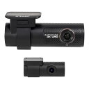【中古】4Kクラウド対応2カメラWiFi日本語DR970X-2CH ネットワークドライブレコーダー64GB SD付き