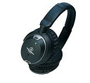 【中古】audio-technica QuietPoint 密閉型ヘッドホン ノイズキャンセリング ブラック ATH-ANC9(2)