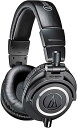 【中古】オーディオテクニカ ATH-M50x プロフェッショナルモニターヘッドホン 有線 DTM レコーディング ミックス マスタリング DJ 宅録 【国内正規品】ブ