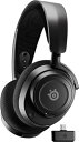 【中古】SteelSeries ワイヤレス ゲーミングヘッドセット ヘッドホン 軽量 ボイスチャット可能 ゲームとスマホを同時接続 Arctis Nova 7 ...
