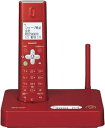 【中古】シャープ デジタルコードレス電話機 親機のみ レッド JD-S10CL-R