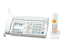 【中古】パナソニック おたっくす デジタルコードレスFAX 子機1台付き ホワイト KX-PW520DL-W