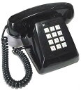 【中古】NTT 601-P プッシュ式電話機 (プッシュホン) (ブラック)