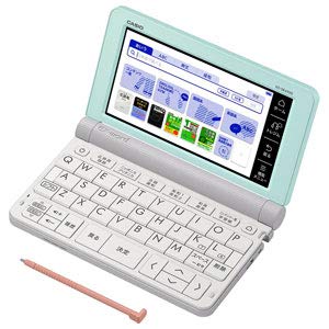 【中古】カシオ 電子辞書 高校生(英語強化)モデル(グリーン)【2019年 春モデル】CASIO EX-word XD-SR4900-GN【メーカー名】【メーカー型番】【ブランド名】CASIO(カシオ) 電子辞書, 5830547051 【商品説明】カシオ 電子辞書 高校生(英語強化)モデル(グリーン)【2019年 春モデル】CASIO EX-word XD-SR4900-GN当店では初期不良に限り、商品到着から7日間は返品を 受付けております。お問い合わせ・メールにて不具合詳細をご連絡ください。他モールとの併売品の為、完売の際はキャンセルご連絡させて頂きます。中古品の商品タイトルに「限定」「初回」「保証」「DLコード」などの表記がありましても、特典・付属品・帯・保証等は付いておりません。電子辞書、コンパクトオーディオプレーヤー等のイヤホンは写真にありましても衛生上、基本お付けしておりません。※未使用品は除く品名に【import】【輸入】【北米】【海外】等の国内商品でないと把握できる表記商品について国内のDVDプレイヤー、ゲーム機で稼働しない場合がございます。予めご了承の上、購入ください。掲載と付属品が異なる場合は確認のご連絡をさせて頂きます。ご注文からお届けまで1、ご注文⇒ご注文は24時間受け付けております。2、注文確認⇒ご注文後、当店から注文確認メールを送信します。3、お届けまで3〜10営業日程度とお考えください。4、入金確認⇒前払い決済をご選択の場合、ご入金確認後、配送手配を致します。5、出荷⇒配送準備が整い次第、出荷致します。配送業者、追跡番号等の詳細をメール送信致します。6、到着⇒出荷後、1〜3日後に商品が到着します。　※離島、北海道、九州、沖縄は遅れる場合がございます。予めご了承下さい。お電話でのお問合せは少人数で運営の為受け付けておりませんので、お問い合わせ・メールにてお願い致します。営業時間　月〜金　11:00〜17:00★お客様都合によるご注文後のキャンセル・返品はお受けしておりませんのでご了承ください。0