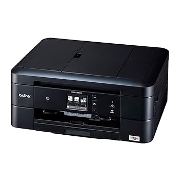 【中古】(旧モデル) ブラザー A4インクジェット複合機 DCP-J982N-B (黒モデル/ADF/有線・無線LAN/手差しトレイ/両面印刷/レーベル印刷)