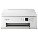 【中古】Canon プリンター A4インクジェット複合機 PIXUS TS7530 ホワイト 2021年モデル テレワーク向け 5色・独立型・対応インクBCI-...