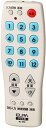 【中古】ELPA 簡単テレビリモコン RC-29D