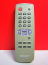 【中古】シャープ テレビリモコン G1600SA