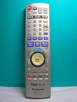 【中古】パナソニック DVDリモコン EUR7729KA0