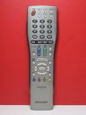 【中古】シャープ テレビリモコン GA510WJSA