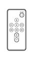 【中古】【部品】SONY純正 リモコン 黒 J RMT-CM5IP 対応機種:SRS-GM7IPN