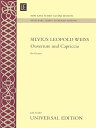 【中古】Silvius Leopold Weiss: Ouverture Und Capriccio. For ギター