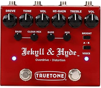 【中古】Truetone V3 Jekyll & Hyde オーバードライブ + ディストーション レッド