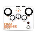 【中古】Keeley Fuzz Bender 3 Transistor Hybrid Fuzz Pedal (White)