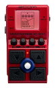 【中古】ZOOM ズーム MS-60B+ マルチストンプペダル レッド 赤 ベース用97種類のエフェクト/アンプモデル搭載