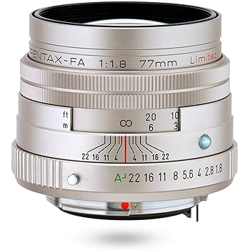【中古】smc PENTAX-FA 77mmF1.8 Limited シルバー 中望遠単焦点レンズ 27970