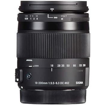 【中古】シグマ(Sigma) SIGMA シグマ 18-200mm F3.5-6.3 DC OS キャノン用