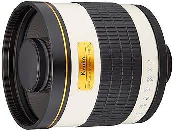 【中古】Kenko 望遠レンズ ミラーレンズ 800mm F8 DX マニュアルフォーカス フィルム/デジタル一眼対応
