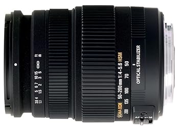 【中古】シグマ 50-200mm F4-5.6 DC OS HSM ペンタックス用