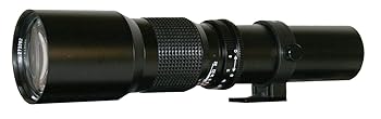 【中古】Rokinon 500p 500 mm f / 8プリセット望遠レンズ(ブラック) 【中古】Rokinon 500p 500 mm f / 8プリセット望遠レンズ(ブラック)