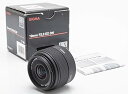 【中古】シグマ 19mm F2.8 EX DN ソニーEマウント用 デジタル専用 単焦点 広角 19mm F2.8 EX DN SE