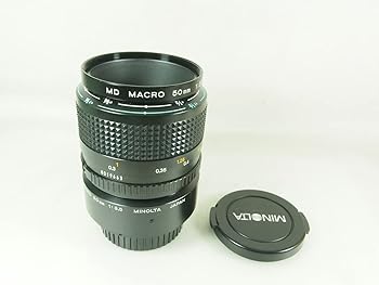 【中古】Minolta MF レンズ MD 50mm F3.5 Macro