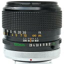 【中古】Canon キャノン FD 100mm F2.8 S.S.C.