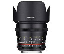 【中古】SAMYANG 動画用単焦点標準レンズ VDSLR 50mm T1.5 キヤノン EOS M用 フルサイズ対応