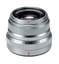【中古】富士フイルム(FUJIFILM) X 交換レンズ フジノン 単焦点 標準 コンパクト 35mm F2 防塵防滴耐低温 絞りリング シルバー F XF35...