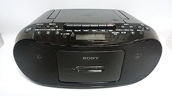 【中古】SONY CDラジオカセットコーダー ブラック CFD-S50/B