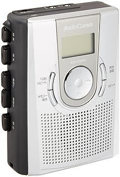 【中古】OHM Audio Comm メモリー機能付 カセットレコーダー (07-7619) CAS-R501E