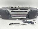 【中古】AIWA CS-W520 ダブルカセット搭載・ラジカセ