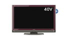 【中古】シャープ 40V型 液晶 テレビ AQUOS LC-40DX3-R フルハイビジョン ブルーレイレコーダー内蔵 2010年モデル(2)