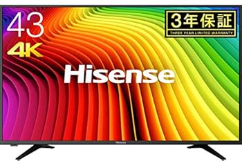 【中古】ハイセンス Hisense 43V型 4K対応液晶テレビ -外付けHDD録画対応(裏番組録画)/メーカー3年保証- 43A6100 【中古】ハイセンス Hisense 43V型 4K対応液晶テレビ -外付けHDD録画対応(裏番組録画)/メーカー3年保証- 43A6100