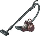 【中古】パナソニック 掃除機 サイクロン からまないブラシ ハウスダスト発見センサー搭載 シャイニーブラウン MC-SR38K-T
