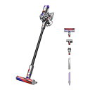 【中古】Dyson(ダイソン) コードレス掃除機 Dyson V8 Slim Fluffy スティック ハンディクリーナー サイクロン (SV10K EXT B...