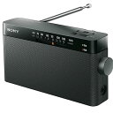 【中古】ソニー ハンディーポータブルラジオ ICF-306 : FM/AM/ワイドFM対応 ブラック ICF-306 B