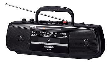 【中古】パナソニック ステレオラジオカセットレコーダー RX-FS27-K