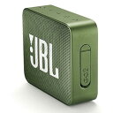 【中古】JBL GO2 Bluetoothスピーカー IPX7防水/ポータブル/パッシブラジエーター搭載 グリーン JBLGO2GRN 【国内正規品】