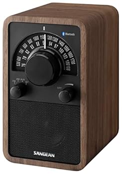 【中古】【国内正規品】Sangean WR-304 FM/AMラジオ・Bluetoothスピーカー ウッドキャビネット apt X H..