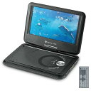 【中古】VERTEX ヴァーテックス ポータブルDVDプレーヤー ブラック PDVD-V092BK