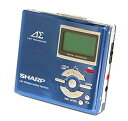 【中古】SHARP シャープ MD-DR7-A (ブルー) MDレコーダー MDLP対応 (MD録音再生兼用機/ポータブルMDプレーヤー/ポータブルミニディスク...