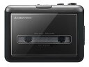 【中古】グリーンハウス カセットテープ変換プレーヤー パソコン不要 microSD保存 GH-CTPB-BK