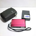 【中古】SONY デジタルカメラ Cyber-Shot(サイバーショット) (1010万画素/光学x5/デジタルx10/レッド) DSC-T300 R