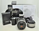 【中古】SONY ミラーレス一眼 α NEX-5 ダブルズームレンズキットE16mm F2.8+E18-55mm F3.5-5.6 OSS付属 ブラック NEX...
