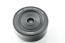【中古】ミラーレス一眼 レンズ 初心者 Canon 単焦点広角レンズ EF-M22mm F2 STM ミラーレス一眼対応 リペア レンズ電気接点コーティング